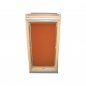 Preview: Easy-Shadow Dachfenster Abdunkelungsrollo Basis Rollo für Typ Fakro FT/FTP/PK/FK/FE/FL/PTP Größe 01 - 55/78 (Glasmaß 39,0 x 61,3 cm) - in der Farbe terracotta