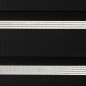 Preview: Easy-Shadow - Hochwertiges Mini Klemmfix Duo Rollo Außenmaß Breite 80 x 160 cm Höhe - anthrazit/schwarz lichtdurchlässig Doppelrollo Sichtschutz Sichtschutzrollo Kettenzugrollo Seitenzugrollo Mini-Rollo mit Kettenzug - Minirollo Klemmrollo ohne bohren ink