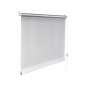 Preview: Original Easy-Shadow Mini Klemmfix Thermo Rollo Stoffmaß Breite 47 x 50 cm Höhe - WEISS Thermo  Rückseite ALU lichtundurchlässig Verdunkelung Verdunkelungsrollo Kettenzugrollo Seitenzugrollo Mini-Rollo mit Kettenzug und Aluminium Beschichtung - Minirollo 