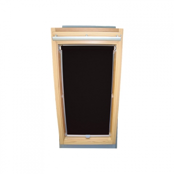 Easy-Shadow Dachfenster Abdunkelungsrollo Basis Rollo für Typ Roto WDF 410-420 H Größe 10/14 - in der Farbe schwarz