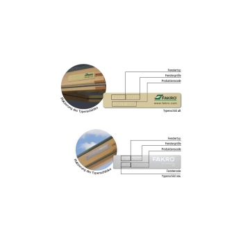 Easy-Shadow Dachfenster Abdunkelungsrollo Basis Rollo für Typ Fakro FT/FTP/PK/FK/FE/FL/PTP Größe 05 - 78/98 (Glasmaß 62,0 x 81,3 cm) - in der Farbe creme