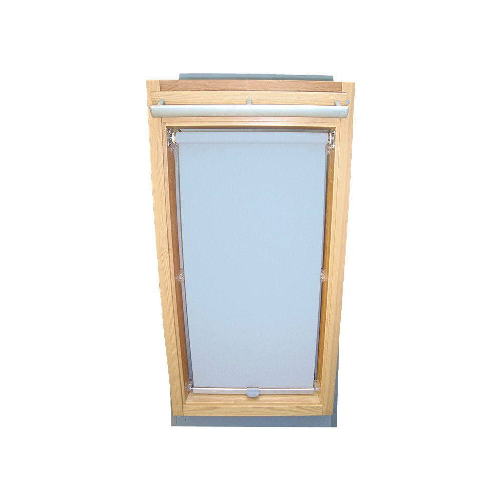 Easy-Shadow Dachfenster Abdunkelungsrollo Basis Rollo für Typ Fakro FT/FTP/PK/FK/FE/FL/PTP Größe 01 - 55/78 (Glasmaß 39,0 x 61,3 cm) - in der Farbe hellblau